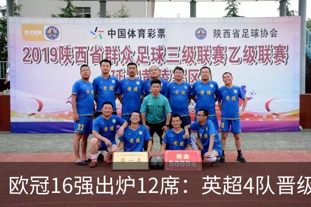 欧冠16强出炉12席：英超4队晋级 巴萨末轮血战